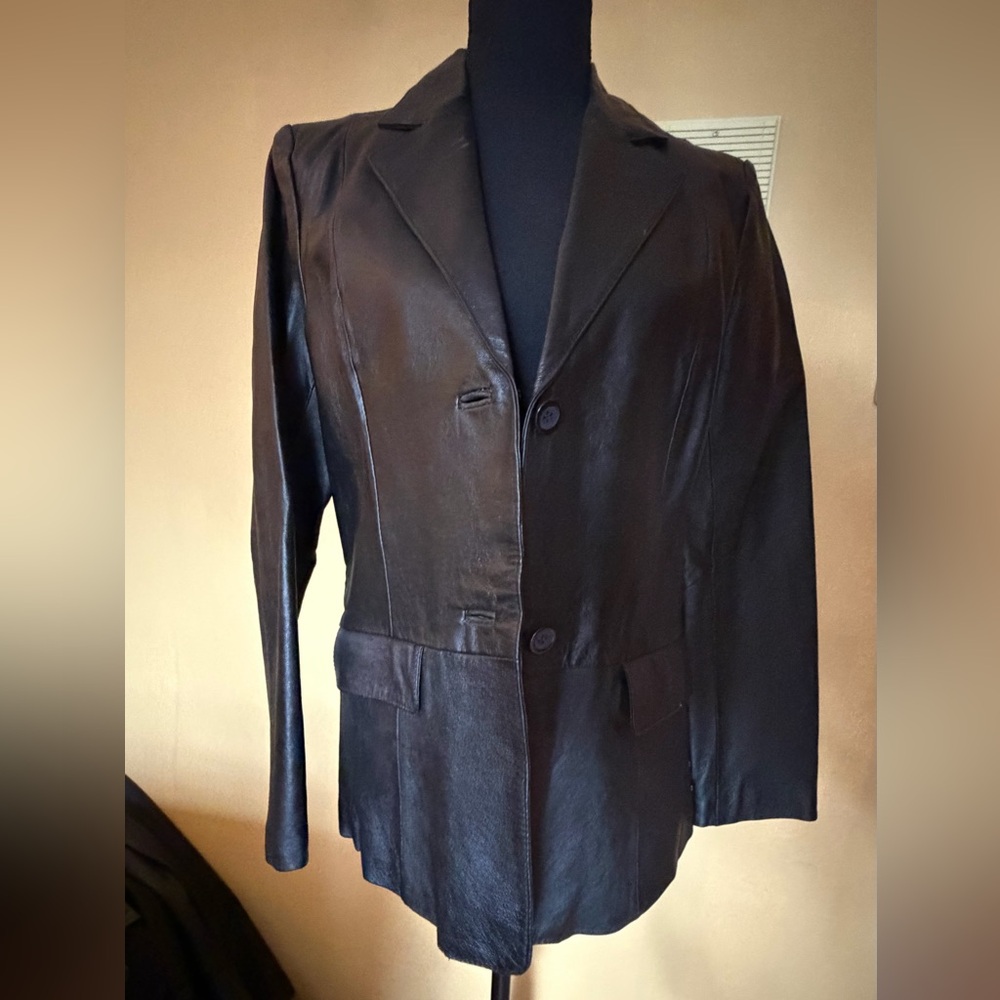 Classic Chadwick’s Black Women's Leather Jacket